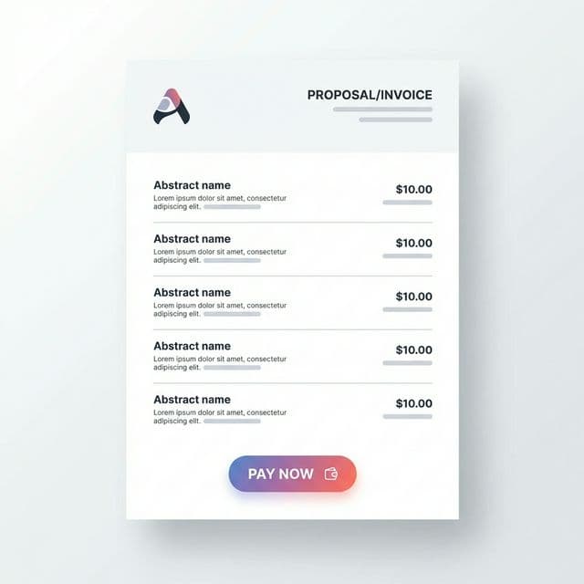 1-Page Proposal UI