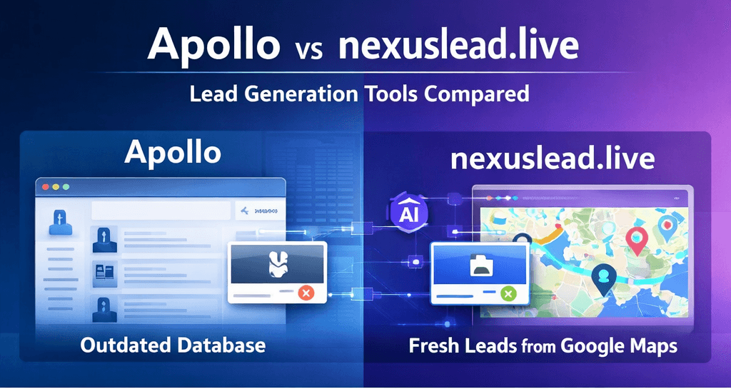 Apollo.io vs nexuslead.live (2026): Which Lead Generation Tool Gives Better Results?